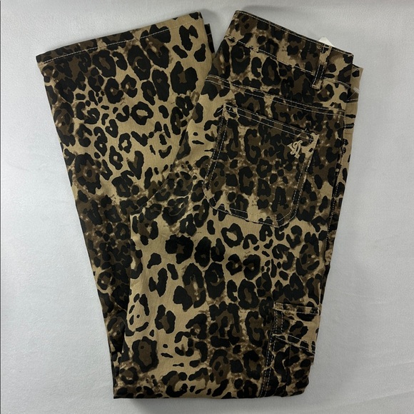 Leopard Print VIP JEANS Cargo Pants - Picture 1 of 12